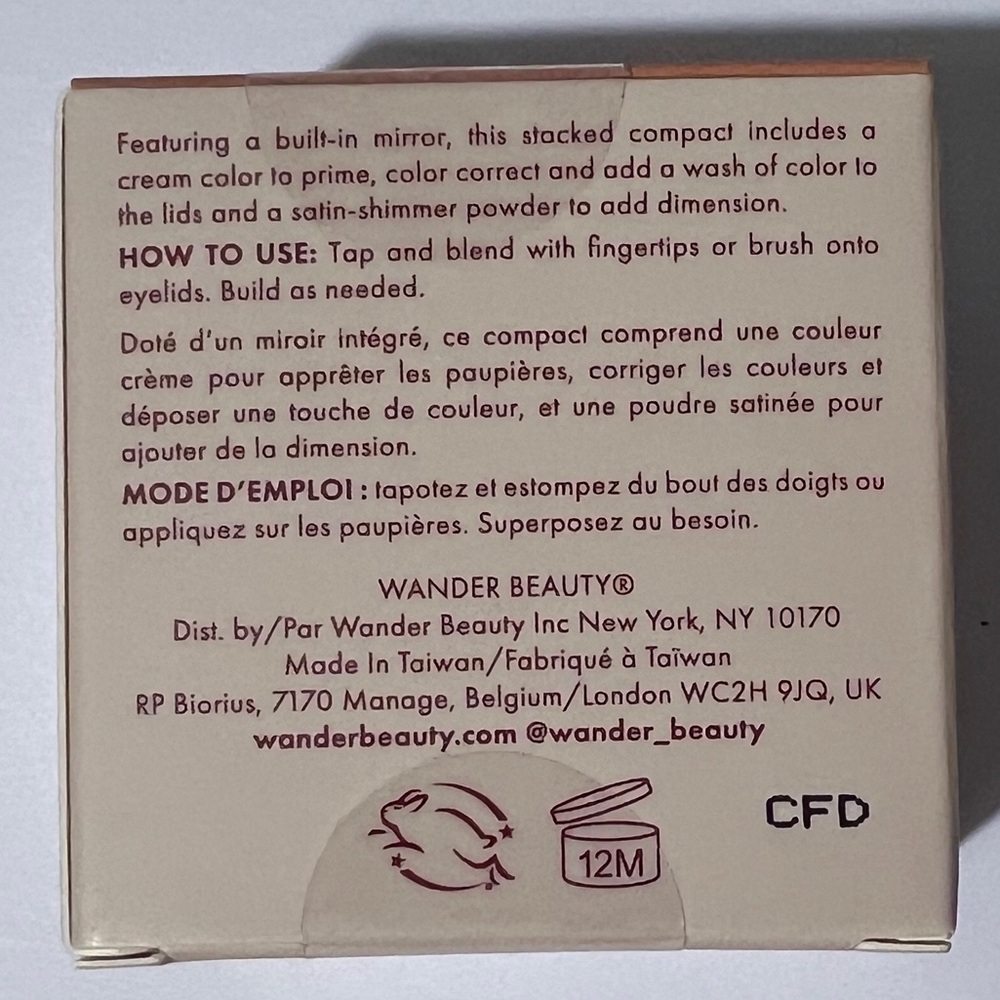 🎨NIB🎨 WANDER Double Date Eyeshadow Duo in Smitten/Swoon - Picture 6 of 7